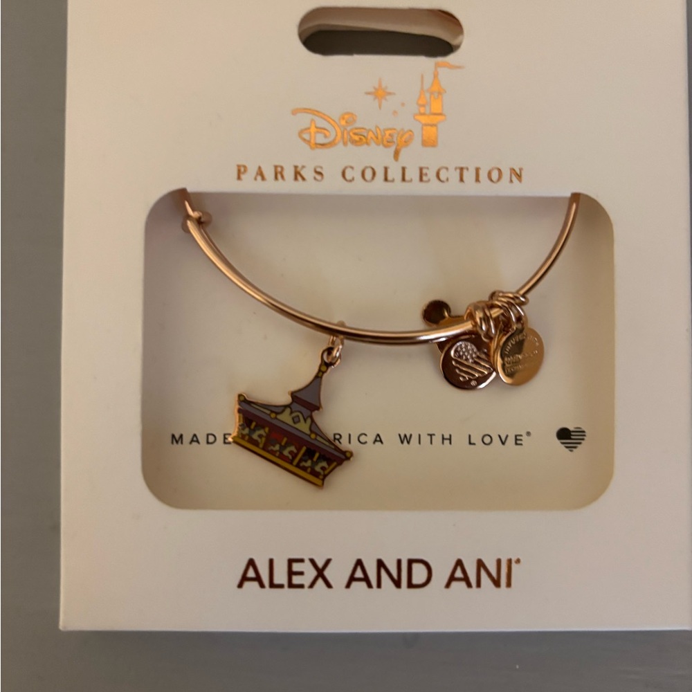 Disney Gold Charm Bracelet by Alex and Ani